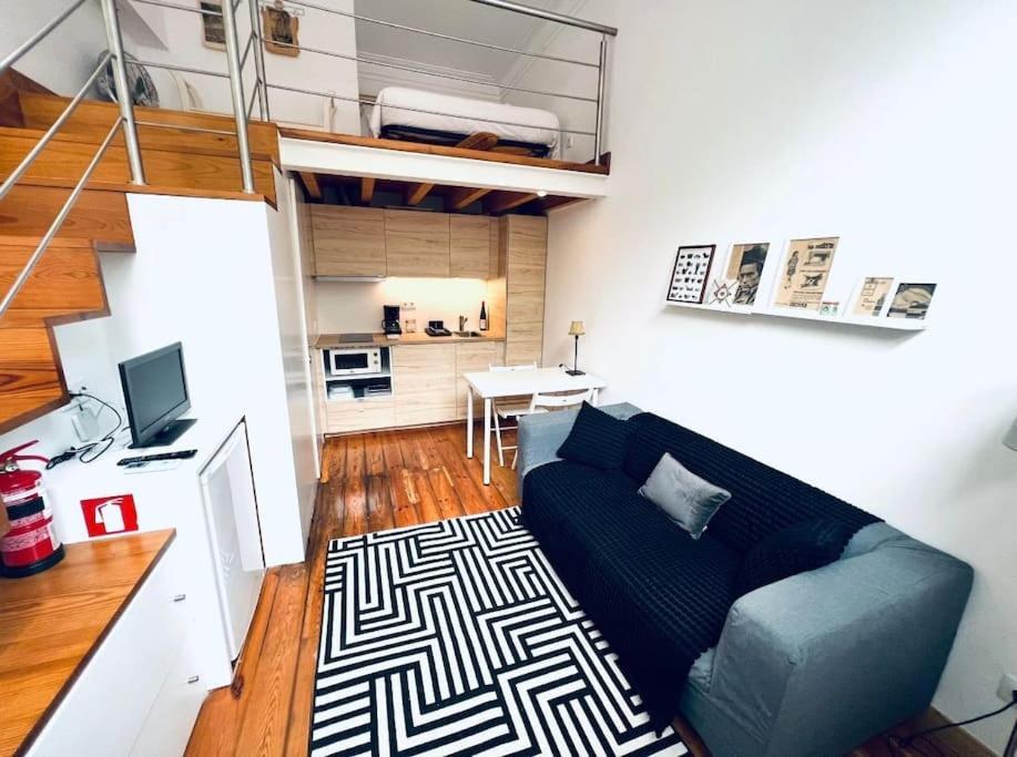Lisbon Lovely Mezzanino Studio Close To Lx Factory מראה חיצוני תמונה