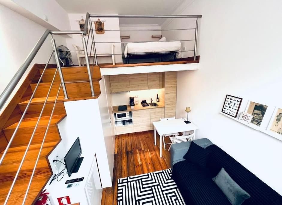 Lisbon Lovely Mezzanino Studio Close To Lx Factory מראה חיצוני תמונה